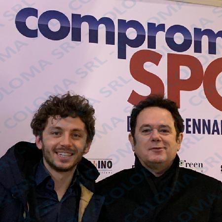 Coloma a Roma alla prima del film Compromessi sposi