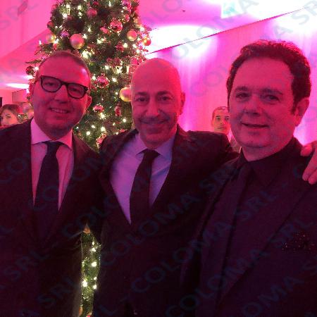 Coloma ha partecipato alla Christmas Gala di AC Milan